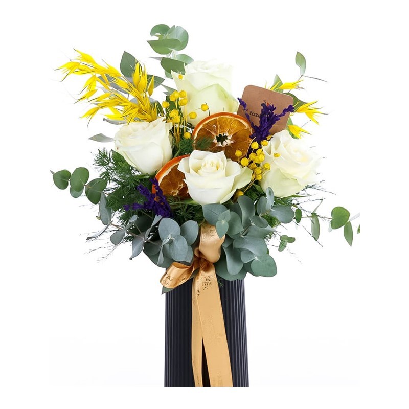 Crystal White 4 Beyaz Gül