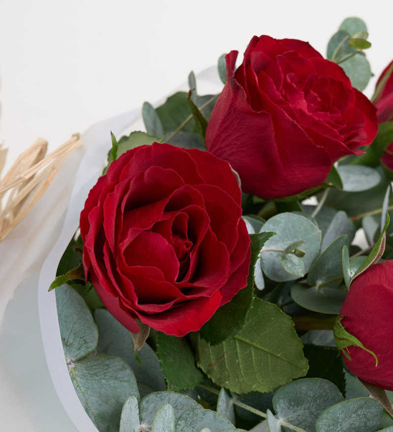 5'li Kırmızı Gül Buketi